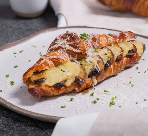 Mushroom and Brie Croissant