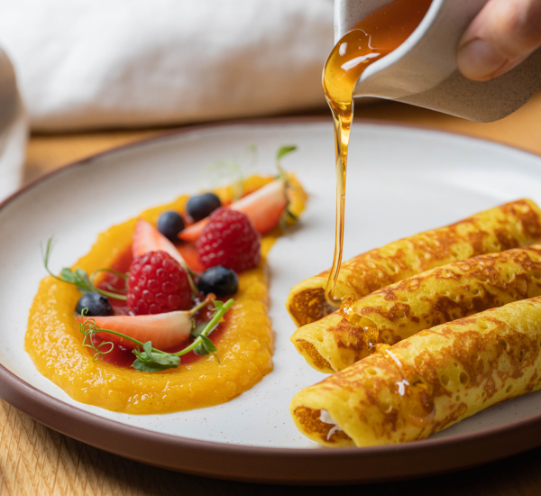 Saffron Chebab Pancake