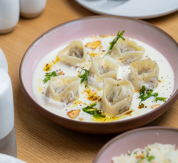 Shish Barak Gyoza w/ Rice