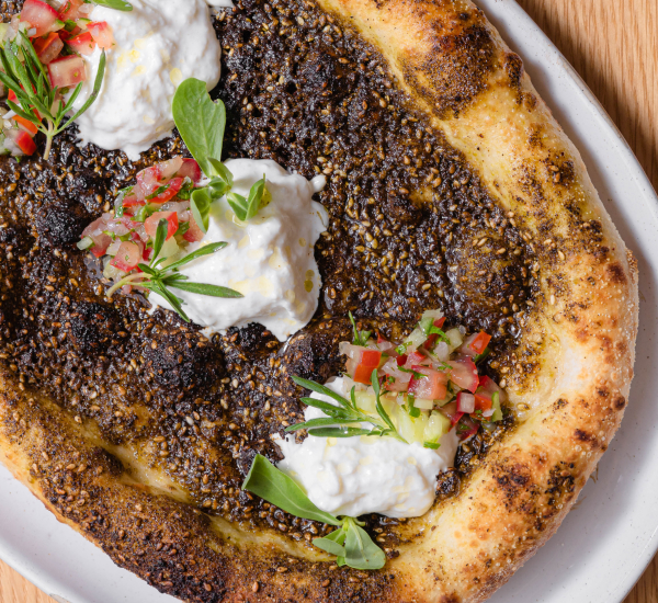 Zaatar and Burrata